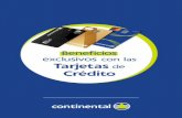 Beneficios exclusivos Tarjetas Crédito