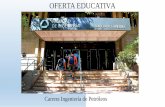 OFERTA EDUCATIVA - Facultad de Ingeniería