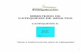 MINISTERIO DE CATEQUESIS DE ADULTOS