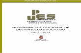 PROGRAMA INSTITUCIONAL DE DESARROLLO EDUCATIVO 2017 …