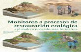 Monitoreo a procesos de restauración ecológica