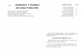 DOMINIO Y RANGO DE UNA FUNCIÓN - monografias.com