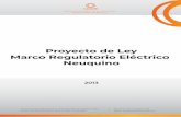 Proyecto de Ley Marco Regulatorio Eléctrico Neuquino