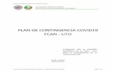 PLAN DE CONTINGENCIA COVID19 FCAN - UTO