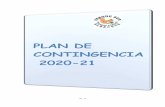 PLAN DE CONTINGENCIA 2020-21 - Castilla-La Mancha