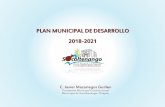 PLAN MUNICIPAL DE DESARROLLO 2018-2021