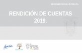 RENDICIÓN DE CUENTAS 2019. - Gob