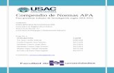Compendio de Normas APA - UNIVERSIDAD DE SAN CARLOS DE ...