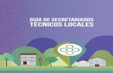 Guía de secretariados Técnicos locales