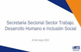 Secretaría Sectorial Sector Trabajo, Desarrollo Humano e ...