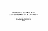 EMPAQUES Y EMBALAJES EXPORTACION DE ALIMENTOS
