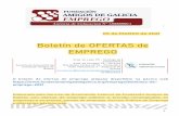 Boletín de OFERTAS EMPREGO - Patronato Beiramar