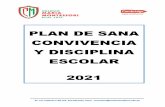 CONVIVENCIA Y DISCIPLINA ESCOLAR 2021