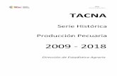 Serie Histórica Producción Pecuaria