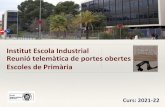 Institut Escola Industrial Reunió telemàtica de portes ...