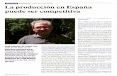 ENTREVISTA JOSÉ PASCUAL, La producción en España puede …