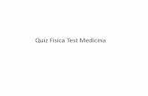 Quiz Fisica Test Medicina - unich.it