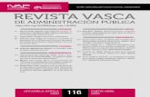 Revista Vasca de Administración Pública, 116