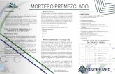 MORTERO PREMEZCLADO - Concremex