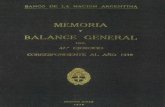 BANCO DE LA NACION ARGENTINA BALANCE GENERAL DEL 47.º ...