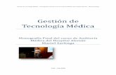 Gestión de Tecnología Médica - Auditoria Medica Hoy