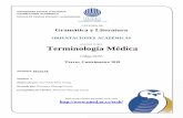 ASIGNATURA Terminología Médica