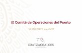 IX Comité de Operaciones del Puerto