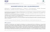 MAMÍFEROS DE GUERRERO - UNAM