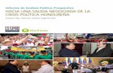 Informe de Análisis Político Prospectivo HACIA UNA SALIDA ...