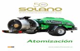 Atomización - Maquinaria agrícola Solano Horizonte