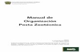 Manual organización posta zootécnica
