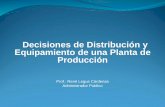 Decisiones de Distribución y Equipamiento de una Planta de ...