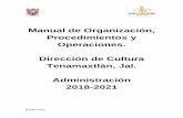 Manual de Organización, Procedimientos y Operaciones ...