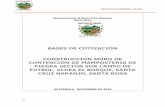BASES DE COTIZACIÓN CONSTRUCCION MURO DE …