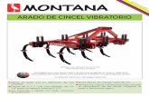 ARADO DE CINCEL VIBRATORIO - Maquinaria Montana