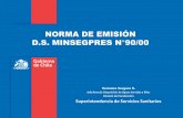 NORMA DE EMISIÓN D.S. MINSEGPRES N 90/00