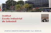 de Sabadell Escola Industrial Institut