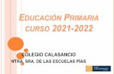 EDUCACIÓN PRIMARIA CURSO 2021-2022