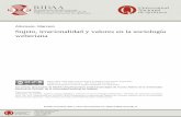Altomare, Marcelo Sujeto, irracionalidad y valores en la ...