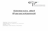 Síntesis del Paracetamol