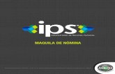 MAQUILA DE NÓMINA - IPS
