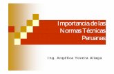 Importancia de las Normas Técnicas ... - Gobierno del Perú