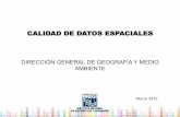 DIRECCIÓN GENERAL DE GEOGRAFÍA Y MEDIO AMBIENTE