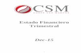 Estado Financiero Trimestral - CSM