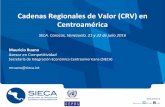 Cadenas Regionales de Valor (CRV) en Centroamérica