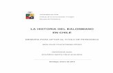 LA HISTORIA DEL BALONMANO EN CHILE
