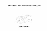 Manual de instrucciones - Janome Argentina