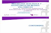 INGENIERÍA GEOLÓGICA Y GEOTÉCNICA EN MEDIOS VOLCÁNICOS
