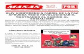 XLIV CONFERENCIA FABRIL DE LA PAZ APRUEBA TESIS ...