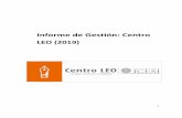 Informe de Gestión: Centro LEO (2019)
